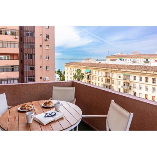 Malaga Center Flat Beach & Terrace