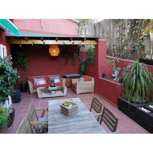 MALAGA DUPLEX w BIG TERRACE next to the beach