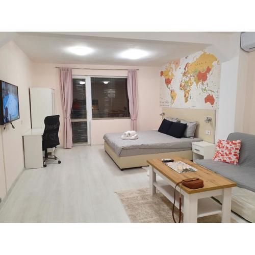 Malavi top center deluxe studio Ruse! Comfort&clean!
