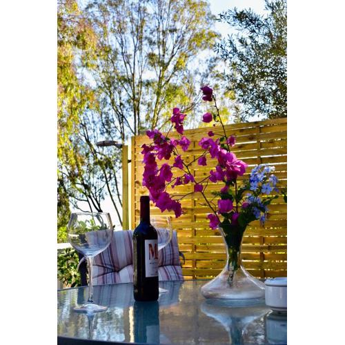 Maravilloso apartamento con jardín y barbacoa