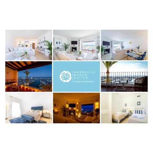 MARBELLA BANUS SUITES - Puerto Banus Marina Harbour Seafront Apartment