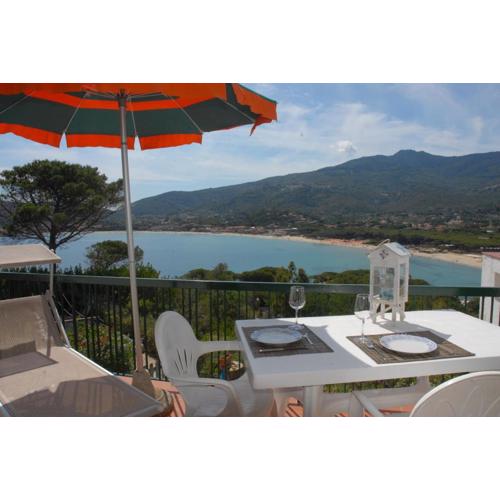 Marina di Campo, terrazza panoramica vista mare