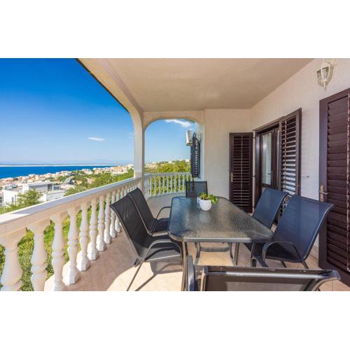 Meerblick Apartment mit WiFi, Grill, Klima und strandnah