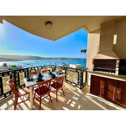 Mellieha Bay- Seaview Serviced Flat Up To 6 Person