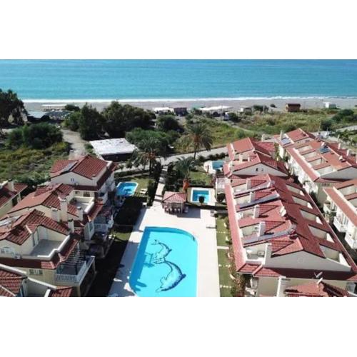 Min 1 MONTH Fethiye Calis Beach Apartment in Seafront Estate