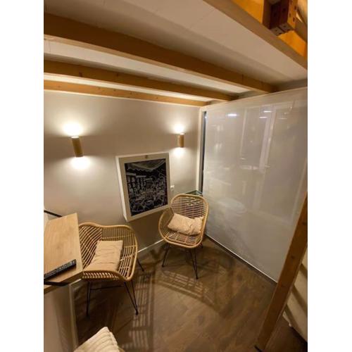 Mini estudio de 8 m2 en el corazón de Malasaña de MembrilloSuites