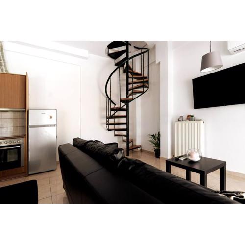 Mini Penthouse Loft with 2 Balconies Kipseli Athens