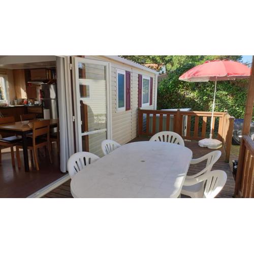 Mobil-home Confort camping le bois Masson