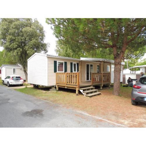 Mobile Home bois dormant