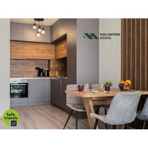 Modern 1BR Apartment with free Parking and free Gym Pass