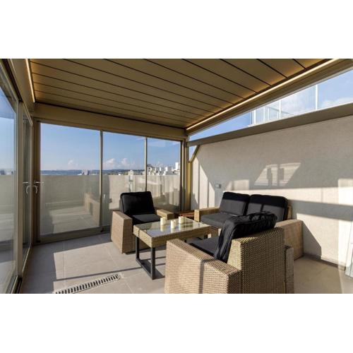 Modern 2 BR Penthouse with Huge Terrace and Sea Views - 2 mins from sea - Qawra
