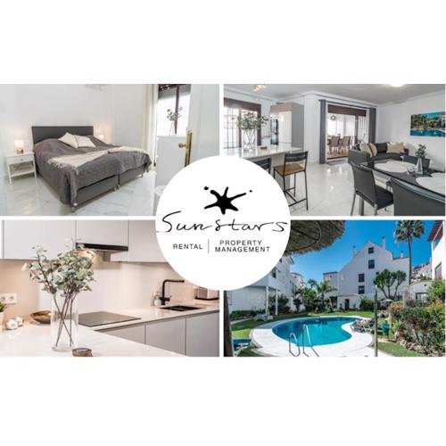 Modern 3 Bedroom Apartment in Marbella with a Heated Pool close to Puerto Banus