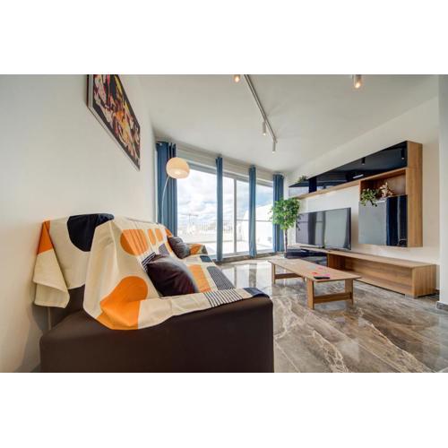 Modern 3BR Penthouse with Valletta Views & Terrace