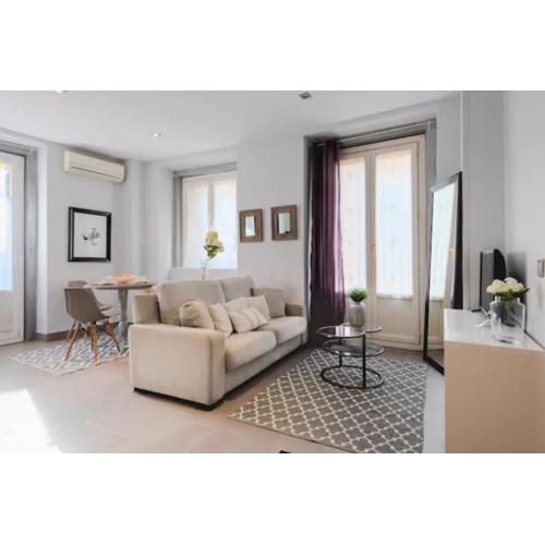Modern and bright- 1Bd 1 Bth furnished- Sol in downtown area