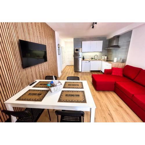 Modern apartment, heated pool & 2 terraces