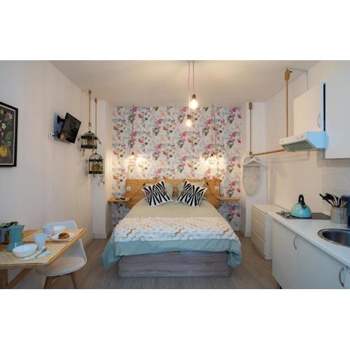 Modern Apartment in Malaga,Center,Terrace,2 Guest