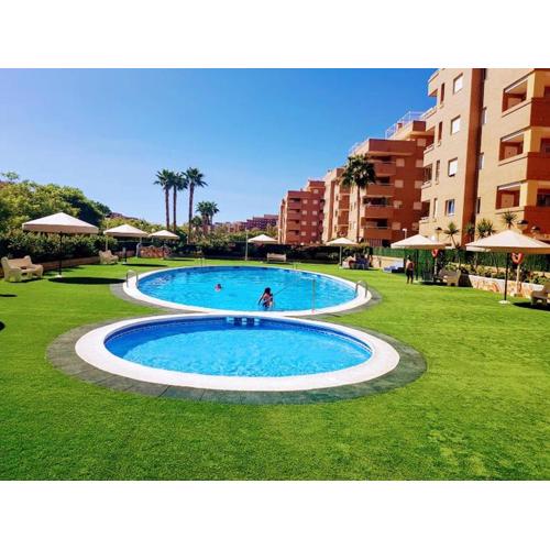 Modern apartment in Oropesa, 60 m², with shared pool