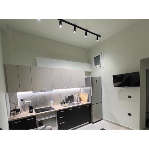 Modern apartment with patio
