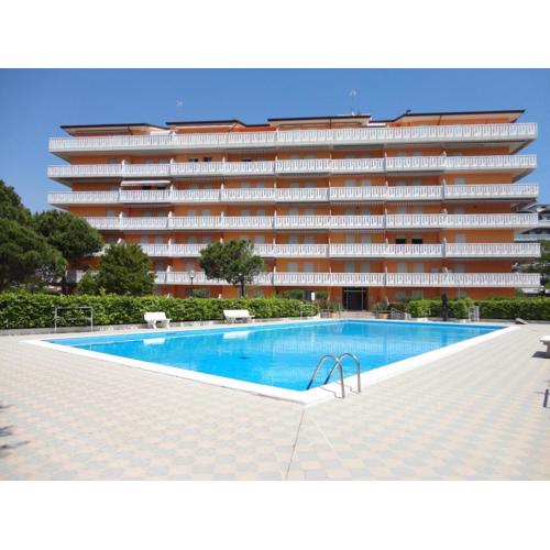 Modern apartment with pool and seaview