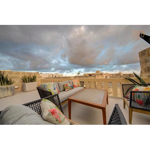 Modern apartment with spacious terrace in Attard by 360 Estates