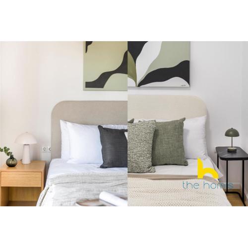 Modern Athens Stay - 2BR with Balcony, Steps to Metro