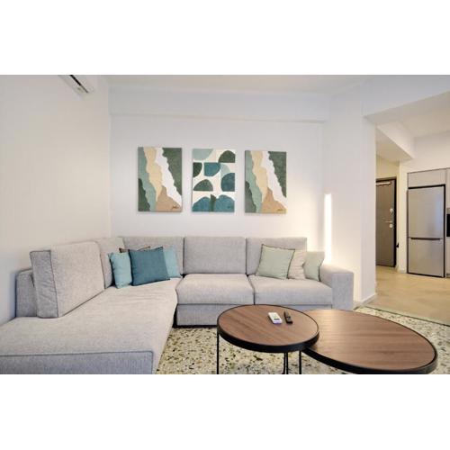Modern Corner Apartment in Central Athens, Pagrati