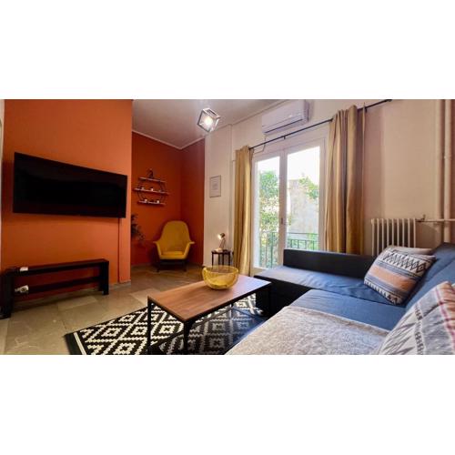 Modern & Cozy 51sqm Apt in Thisseio