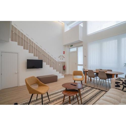 Modern duplex-3Bedrooms 3Bathrooms-Lavapiés