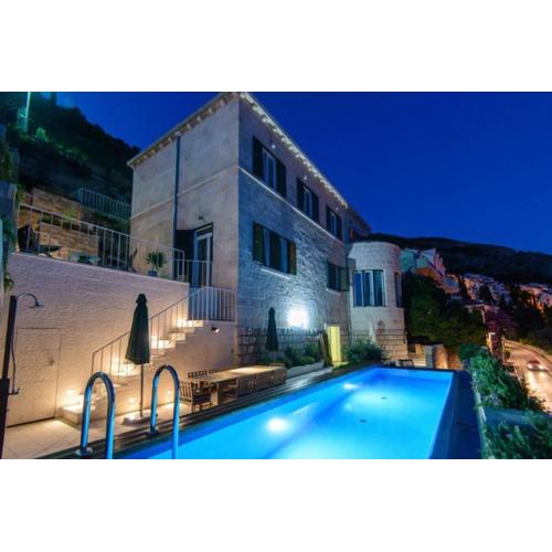 Modern Rock Villa with High-End Interiors