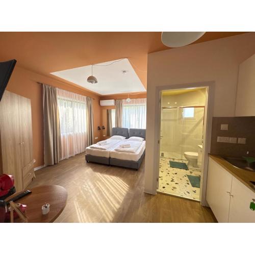 Modern Studio 2 private Kitchenette and Bathroom