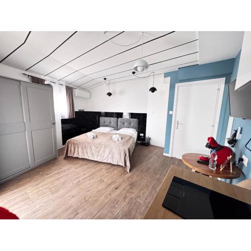 Modern Studio Nr12 private Kitchenette, Bathroom, Balcony