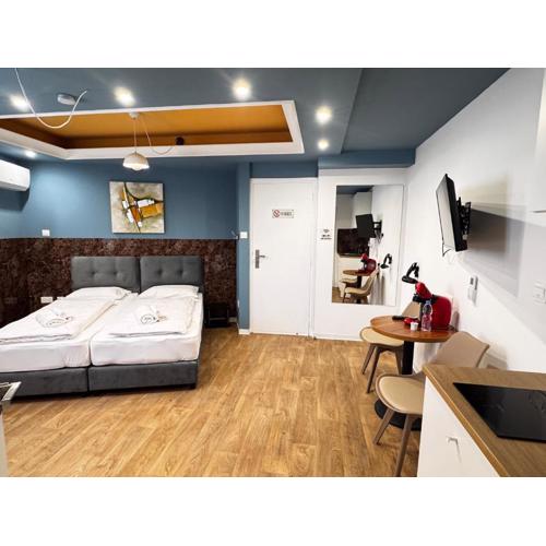 Modern Studio Nr6 private Kitchenette and Bathroom