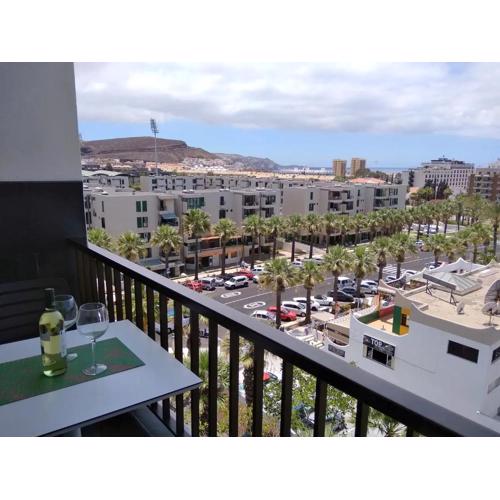 Modern Studio with Sea View in Arona 40 m² with Balcony