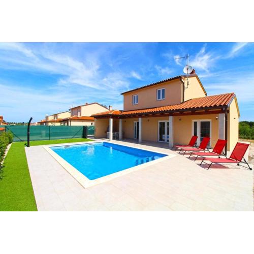 Modern villa with private pool and garden