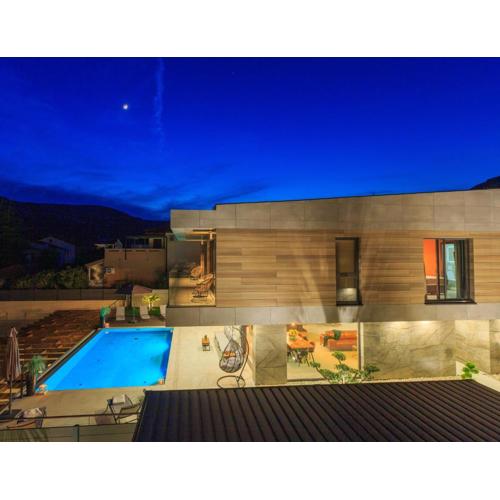Modern villa with private pool near the sea
