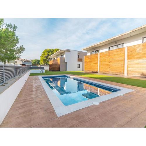 Modern villa with private terrace