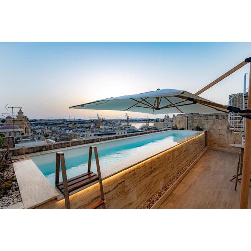 Moon Malta Boutique Stay with Rooftop Pool & Sea Views of Valletta, Grand Harbour & Three Cities