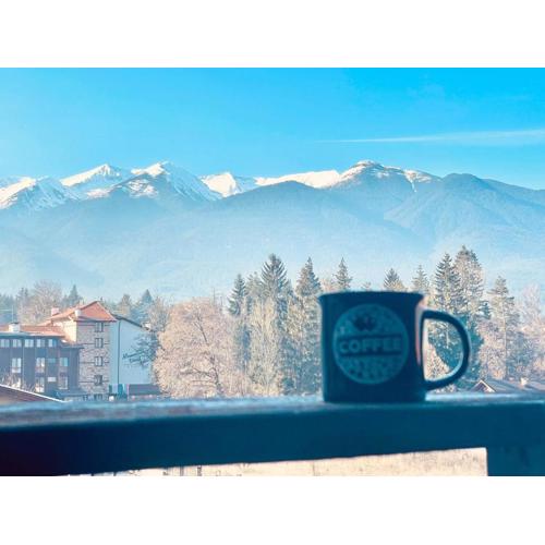 Mountain view 1-bedroom apartment few steps from ski piste and Gondola lift