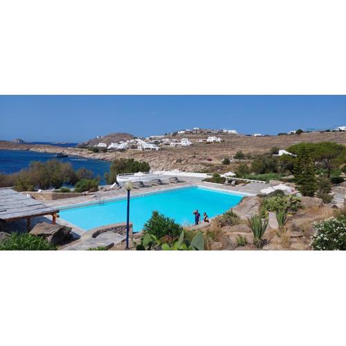 Mykonian house with shared pool