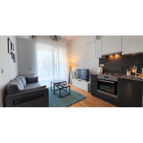 Near Airport Metro 1-bdr Apartment Gympool
