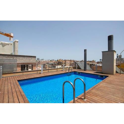 Near Ramblas apartment 3 room flat Min 32 days Parking optional