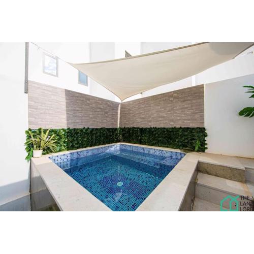 New 1bd with swimming pool 5mn to Lac Carthage