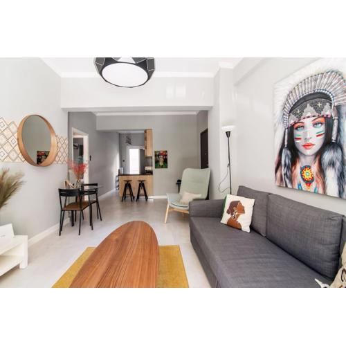 New 2 Bdr condo in Athens-4 mins walk to metro