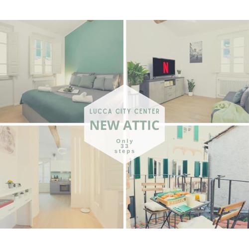 *NEW ATTIC*-Lucca CityCenter-Balcony-Netflix