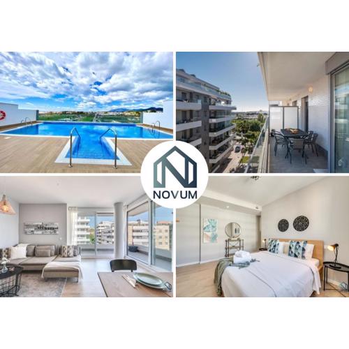 Newly Built 3 BDRM Modern Apt w Gym, Pool, & Views