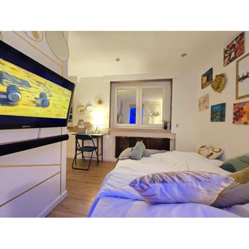 Nid Cosy et Sauna Privé & Proche Centre Strasbourg & Kehl