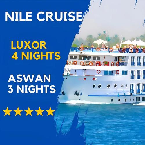 NILE CRUISE NRB every Wednesday from ASWAN 3 nights & every Saturday from LUXOR 4 nights