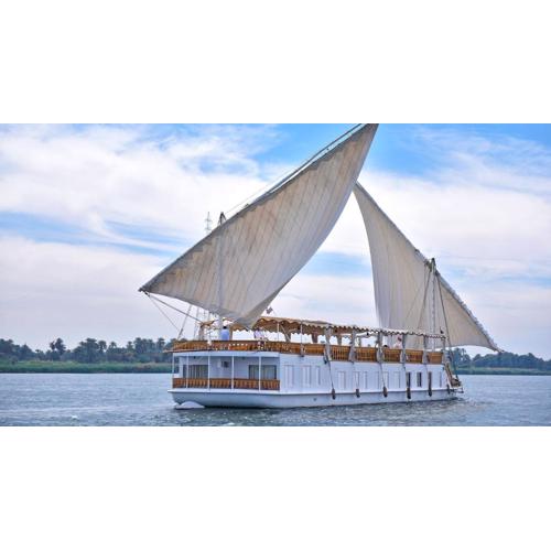 Nile Dahabiya Sailing boat 3 nights Every Friday from Aswan to Luxor