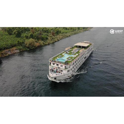 Nile Quest Cruise - 4 or 7 Nights From Luxor each Saturday and 3 or 7 Nights From Aswan each Wednesday