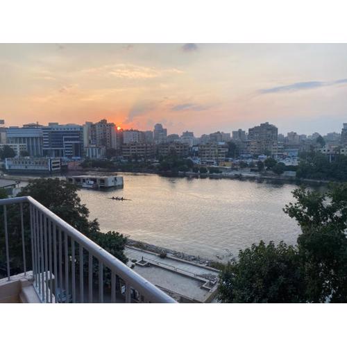 Nile View 2-Bed Apartment in Zamalek Cairo